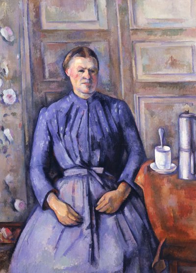 Woman with a Coffee Pot, c.1890-95 by Paul Cézanne